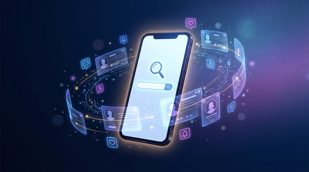 How to Check Your Own Digital Footprint (Self-Search Guide 2026) — illustrated guide on Lullar