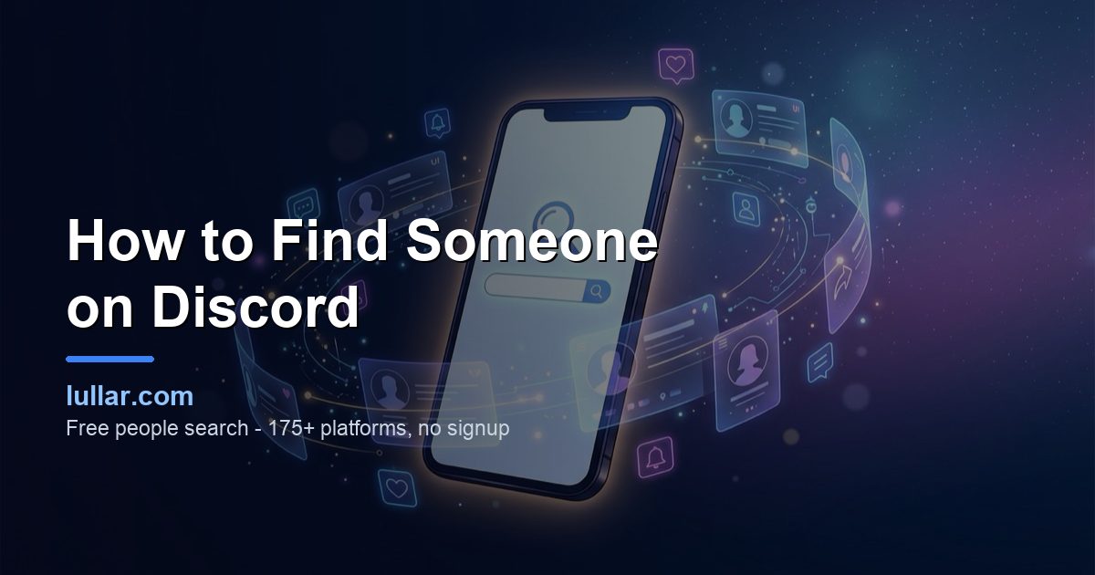 How to Find Someone on Discord (2026 Step-by-Step Guide) — illustrated guide on Lullar
