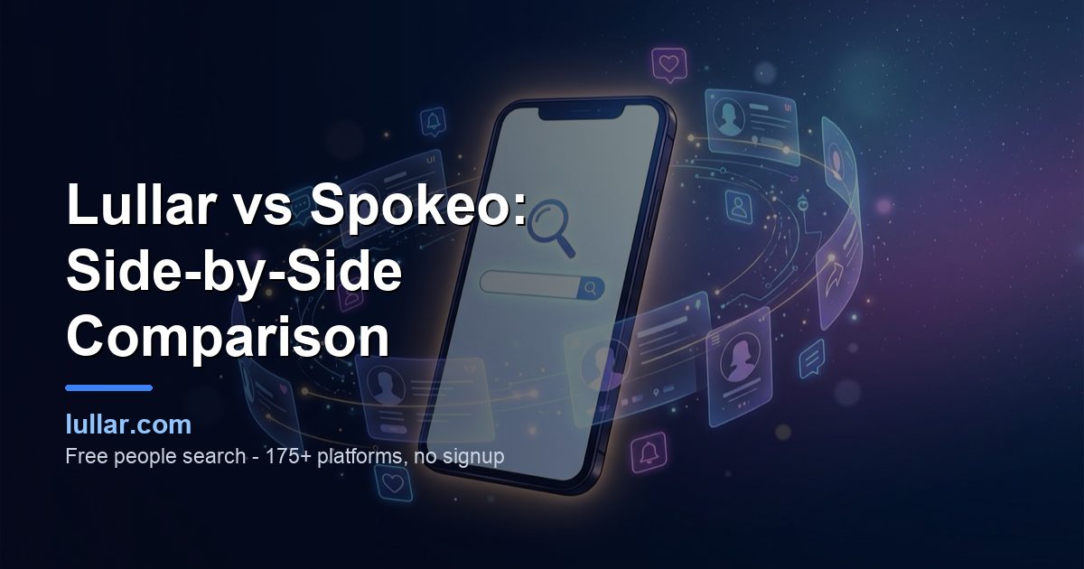 Lullar vs Spokeo: Side-by-Side Comparison (2026) — illustrated guide on Lullar